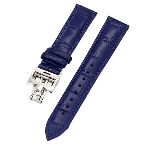 ZCCZJS 19mm 20mm 22mm Doppelseitige Rindsleder-Uhrenarmbänder für Vacheron VC Uhrenarmband Constantin für Männer und Frauen Rindslederarmbänder von ZCCZJS