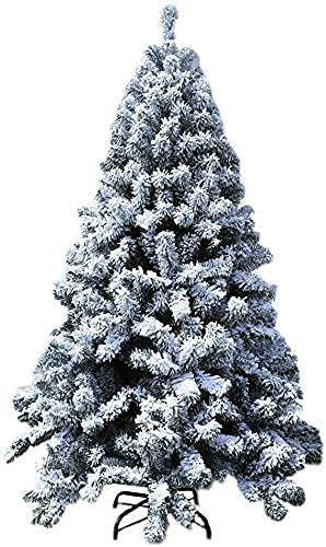 ZCCZJS Premium künstlicher künstlicher Weihnachtsbaum, unbeleuchteter Weihnachtsbaum mit Scharnier, mit Metall-Klappständer, einfacher Aufbau, X (Weihnachtsbaum), Atmosphäre von ZCCZJS