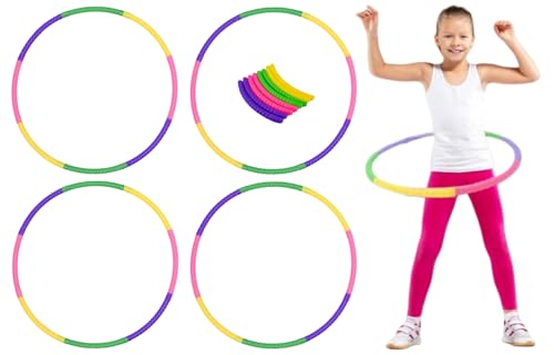 Hula Hoop für Kinder,4pcs Hula Hoop Reifen Kinder Hula Hoop für Kinder,4pcs Hula Hoop Reifen Kinder von ZDL