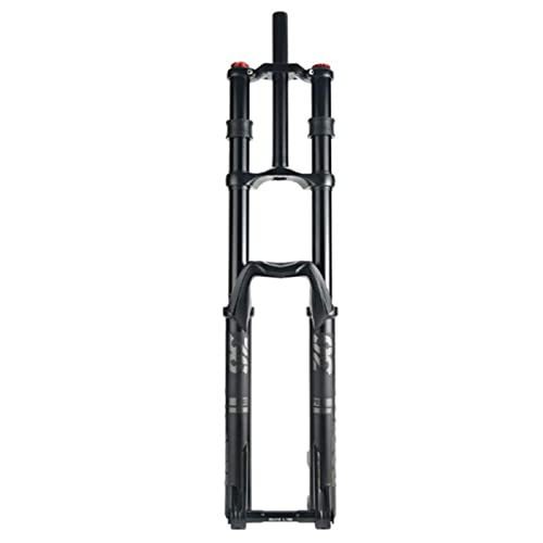 ZECHAO 200mm Federweg MTB Luft-Federgabel, 27,5/29in Mountainbike Federgabel 15 * 110mm Achse Doppelte Schultergabel Fahrrad Federgabel (Color : Black, Size : 29inch) von ZECHAO