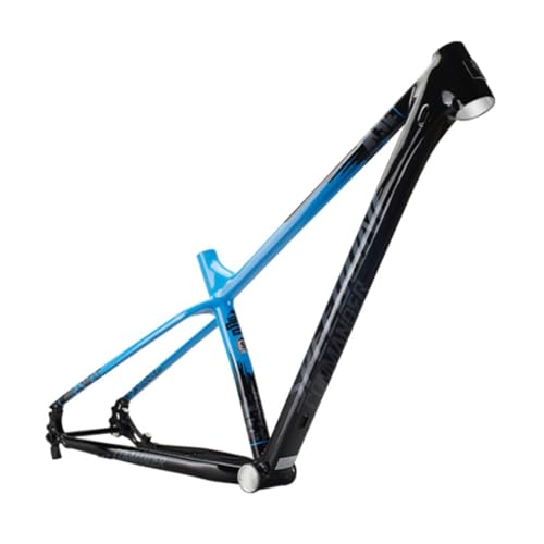 ZECHAO 29ER MTB Fahrradrahmen, Steckachse 12 X 142 MM Boost Aluminiumlegierung XC BB92 * 41 MM Führung Interner Scheibenbrems Fahrradrahmen(Blue,M) von ZECHAO