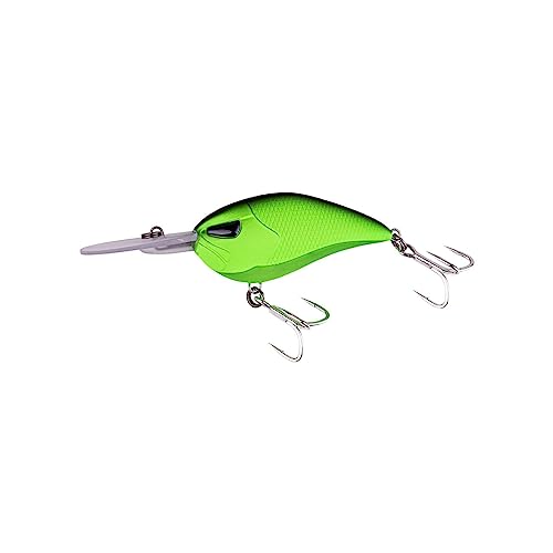 ZECK - Crankbait, Wobbler, Kunstköder zum Wallerspinnfischen - Cat Crank 7,5 cm | 3 m F - Acid Green von ZECK