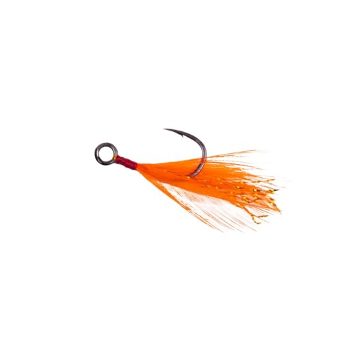 ZECK - Feathered Single Hook - Einzelhaken mit Federn - #6-2 pcs ZECK - Feathered Single Hook - Einzelhaken mit Federn - #6-2 pcs von ZECK