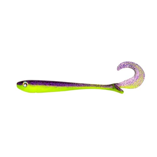 ZECK Gummifisch - Baby Butcher | 10 cm - Purple Chartreuse von ZECK