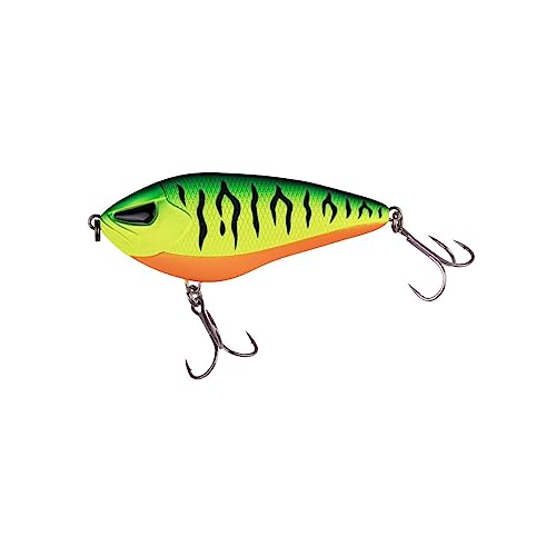 ZECK - Hardbait, Kunstköder, Jerkbait - Rogue Glider 12 cm | 1 m S - Firetiger ZECK - Hardbait, Kunstköder, Jerkbait - Rogue Glider 12 cm | 1 m S - Firetiger von ZECK
