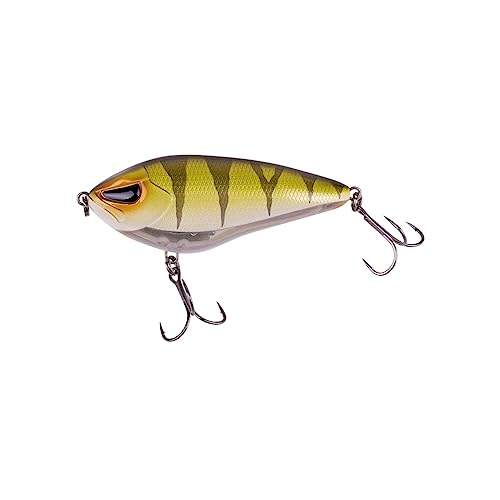 ZECK - Hardbait, Kunstköder, Jerkbait - Rogue Glider 8 cm | 1 m S - Perch ZECK - Hardbait, Kunstköder, Jerkbait - Rogue Glider 8 cm | 1 m S - Perch von ZECK