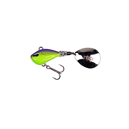 ZECK - Jig Spinner, Spin-Jig, Bleikopfspinner, Kunstköder, Angelköder - Rogue Runner | 10 g - Purple Chartreuse ZECK - Jig Spinner, Spin-Jig, Bleikopfspinner, Kunstköder, Angelköder - Rogue Runner | 10 g - Purple Chartreuse von ZECK