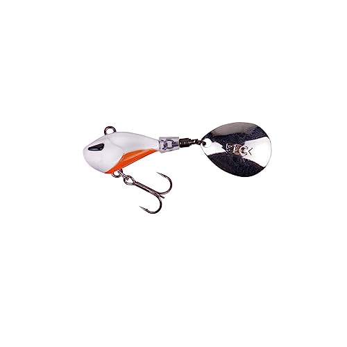 ZECK - Jig Spinner, Spin-Jig, Bleikopfspinner, Kunstköder, Angelköder - Rogue Runner | 15 g - White Orange ZECK - Jig Spinner, Spin-Jig, Bleikopfspinner, Kunstköder, Angelköder - Rogue Runner | 15 g - White Orange von ZECK