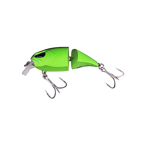 ZECK - Kunstköder, langsam sinkende, Zweiteilige Wobbler - Cat Pointer 8 cm | 1 m S - Acid Green ZECK - Kunstköder, langsam sinkende, Zweiteilige Wobbler - Cat Pointer 8 cm | 1 m S - Acid Green von ZECK