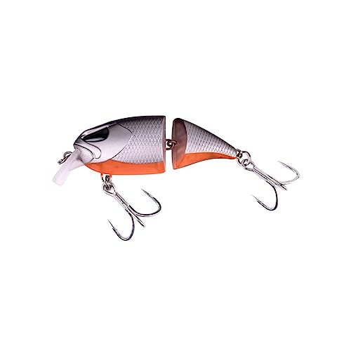 ZECK - Kunstköder, langsam sinkende, Zweiteilige Wobbler - Cat Pointer 8 cm | 1 m S - Grey Fire von ZECK