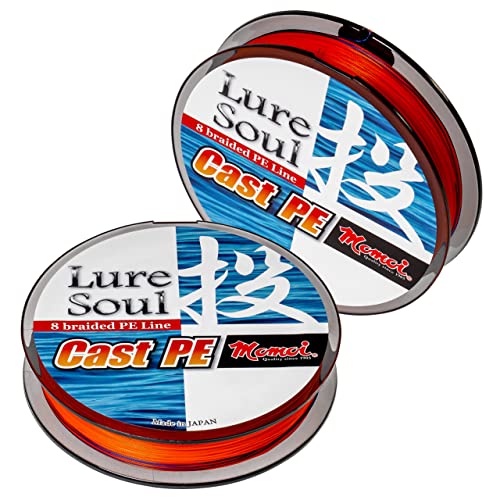 ZECK Momoi Lure Soul PE #0.4 | 3,0 kg | 300 m | Orange - Hauptschnur von ZECK