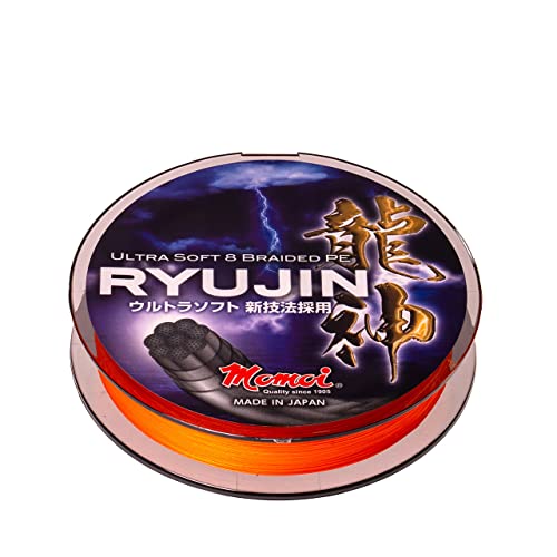 ZECK Momoi Ryujin 0,128 mm |Orange | 300 m - Hauptschnur, Tragkraft 5,0 kg von ZECK