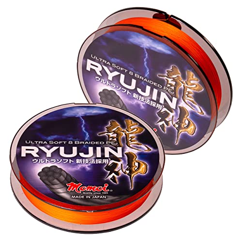 ZECK Momoi Ryujin 0,148 mm |Orange | 300 m - Hauptschnur, Tragkraft 5,7 kg von ZECK