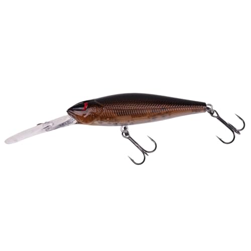 ZECK - Twitchbait für Barsch & Zander - Hitch 2.0 | 7,5 cm | 2,0 m Suspender - Motoroil von ZECK