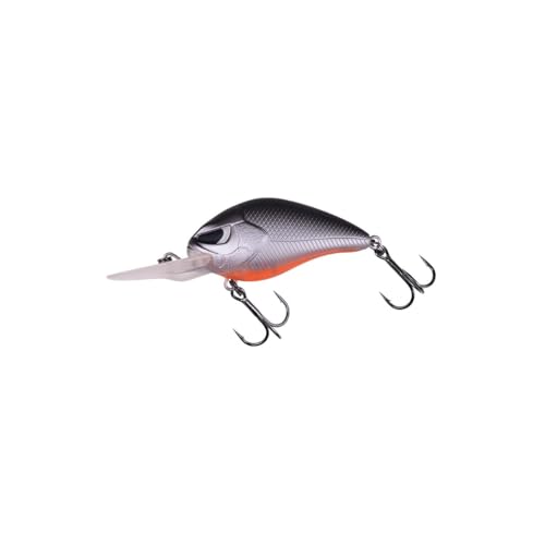 ZECK Wobbler/Kleiner Crankbait ideal für Barschangeler - Danny 2.0 | 4,5 cm | 2,0 m F - Grey Fire ZECK Wobbler/Kleiner Crankbait ideal für Barschangeler - Danny 2.0 | 4,5 cm | 2,0 m F - Grey Fire von ZECK