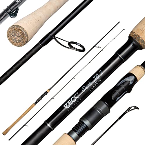 Zeck Predator Peak JG 2 Classic 2,40m 40g - Spinnrute zum Barschangeln & Zanderangeln, Jigrute zum aktiven Raubfischangeln, Kunstköderrute Zeck Predator Peak JG 2 Classic 2,40m 40g - Spinnrute zum Barschangeln & Zanderangeln, Jigrute zum aktiven Raubfischangeln, Kunstköderrute von ZECK