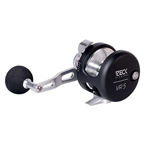 Zeck VR 5 Multirolle Rechtshand - Wallerrolle zum Angeln auf Waller, Welsrolle zum Wallerangeln, Angelrolle zum Welsangeln Zeck VR 5 Multirolle Rechtshand - Wallerrolle zum Angeln auf Waller, Welsrolle zum Wallerangeln, Angelrolle zum Welsangeln von ZECK