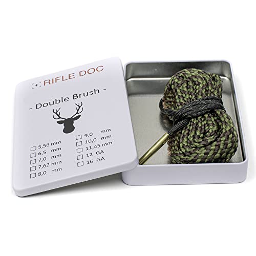 ZEITWISE Schnur mit 2X integrierten Bürsten zum Reinigen von Pistole, Revolver Cal .45 Bore Cleaner Snake ZEITWISE Schnur mit 2X integrierten Bürsten zum Reinigen von Pistole, Revolver Cal .45 Bore Cleaner Snake von ZEITWISE