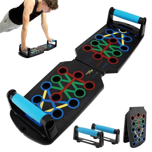 Push Up Board Home Workout Equipment PP Solid Multi Functional Strength Training Fitness Portable Pushup Board for Chest Trizeps Back Arms Muscles Push Up Board Home Workout Equipment PP Solid Multi Functional Strength Training Fitness Portable Pushup Board for Chest Trizeps Back Arms Muscles von ZEMBSOYA