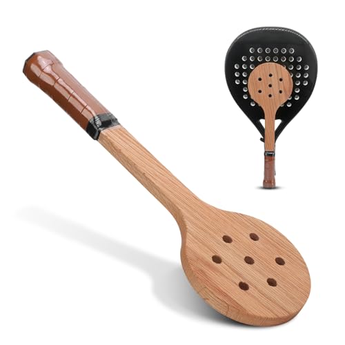 Tennis Zeiger Löffel Praxis Batting genau Gute Kontrolle verbessern Reaktionsfähigkeit hölzerne Tennis Training Racket für Outdoor Indoor Tennis Zeiger Löffel Praxis Batting genau Gute Kontrolle verbessern Reaktionsfähigkeit hölzerne Tennis Training Racket für Outdoor Indoor von ZEMBSOYA