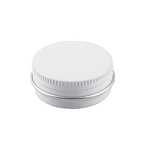 ZEOABSY 20 Stück 15ml Weiß Aluminium Leer Döschen Runde Alu Dosen mit Schraubdeckel Cremedose Schraubdose Aludose Tins für Kosmetik Kerze Salben 5x Spatel, 1x Etikette ZEOABSY 20 Stück 15ml Weiß Aluminium Leer Döschen Runde Alu Dosen mit Schraubdeckel Cremedose Schraubdose Aludose Tins für Kosmetik Kerze Salben 5x Spatel, 1x Etikette von ZEOABSY