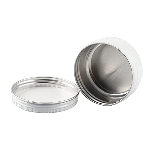 ZEOABSY 20 Stück 30ml Weiß Aluminium Leer Döschen Runde Alu Dosen mit Schraubdeckel Cremedose Aludose Schraubdose Tins für Kosmetik Kerze Salben 5X Spatel, 1x Etikette ZEOABSY 20 Stück 30ml Weiß Aluminium Leer Döschen Runde Alu Dosen mit Schraubdeckel Cremedose Aludose Schraubdose Tins für Kosmetik Kerze Salben 5X Spatel, 1x Etikette von ZEOABSY