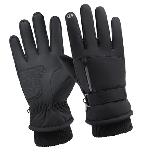 ZEPFJHE Winter-Skihandschuhe, winddicht, Snowboard-Handschuhe, Touchscreen, Winter, warme Handschuhe für Damen und Herren, Skifahren, Radfahren ZEPFJHE Winter-Skihandschuhe, winddicht, Snowboard-Handschuhe, Touchscreen, Winter, warme Handschuhe für Damen und Herren, Skifahren, Radfahren von ZEPFJHE