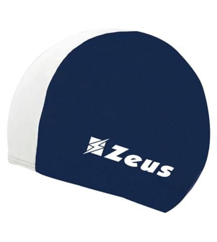 ZEUS BADEMÜTZE EKO WEISS - BLAU EINZIGARTIG von ZEUS VESTE GLI DEI