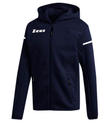 ZEUS BLAUES TECH-SWEATSHIRT M von ZEUS VESTE GLI DEI