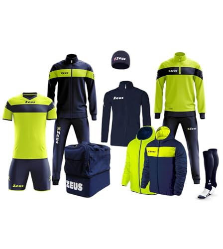 ZEUS BOX APOLLO BLAU – FLUO GELB YS von ZEUS VESTE GLI DEI