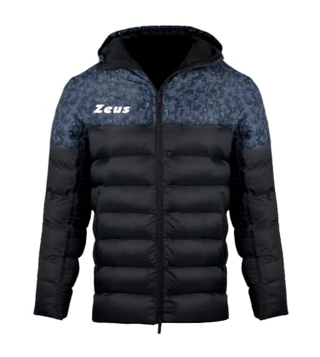 ZEUS SCHWARZ-GRAU TEXTURJACKE L von ZEUS VESTE GLI DEI