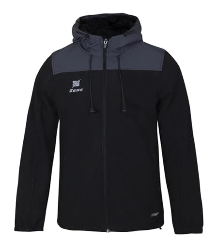 ZEUS SOFTSHELLJACKE SCHWARZ - GRAU 3XL von ZEUS VESTE GLI DEI