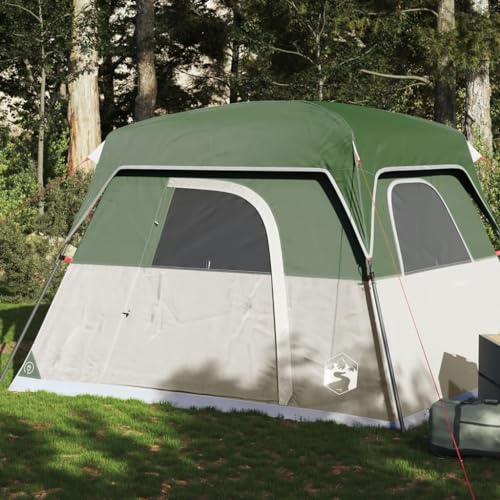 Campingzelt 4 Personen Grün Wasserdicht, ZEYUAN Caming Zelt, Camping Tents, Camping-Zelt - 94542 von ZEYUAN