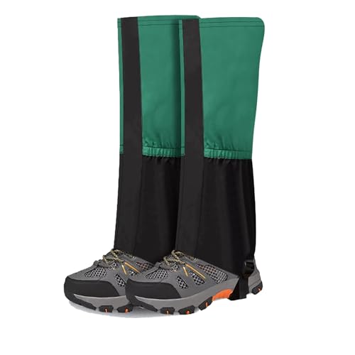 ZFFOZZ Beingamaschen, Ski-Überschuhüberzug, Sport-Schuhüberzug, Mit Aufbewahrungstasche, Wasserdicht, Atmungsaktives Design, Insektenschutz Geeignet Zum Wandern Camping Angeln Klettern und Mehr(H-16) von ZFFOZZ