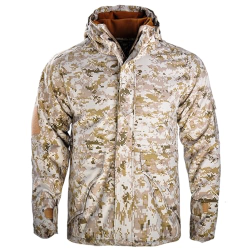 ZFFOZZ Trendige Taktische Windbreaker-Jacke, Strapazierfähiges Material, Ideal für Urbane Abenteuer Und Outdoor-Aktivitäten, EIN Muss für Modebewusste Enthusiasten.(AOR1,4XL) von ZFFOZZ