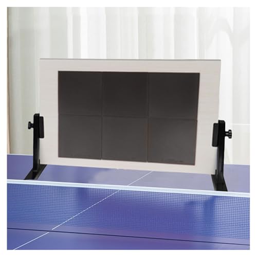 ZFUCMAYL Tragbares Ping-Pong-Return-Board, Tischtennis-Rebound-Board Mit 6 Belägen, Einzelne Trainingsblende for Selbststudium for Spielzimmer In Der Heimgemeinschaft von ZFUCMAYL