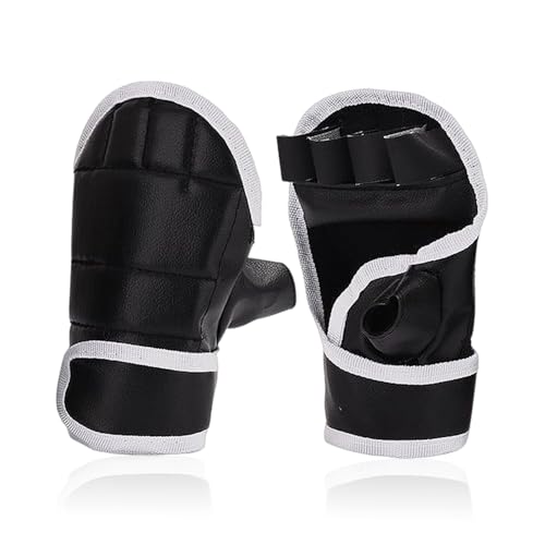 1 Paar Halbfingerhandschuhe, Boxhandschuhe Für Erwachsene, Atmungsaktive Handschuhe, Fingerlose Handschuhe, Schutzhandschuhe, Boxausrüstung 1 Paar Halbfingerhandschuhe, Boxhandschuhe Für Erwachsene, Atmungsaktive Handschuhe, Fingerlose Handschuhe, Schutzhandschuhe, Boxausrüstung von ZGDEIWGF