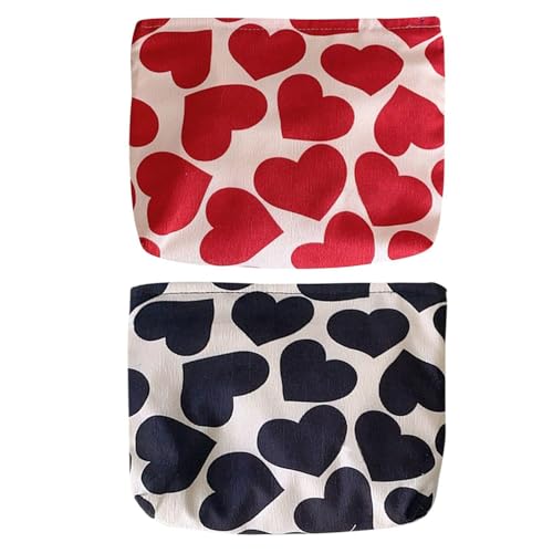 2 Stück Damen-Kulturbeutel, Damen-Kosmetiktasche, Reise-Kosmetiktasche, Damen-Clutch-Tasche, Tragbare Aufbewahrungstasche 2 Stück Damen-Kulturbeutel, Damen-Kosmetiktasche, Reise-Kosmetiktasche, Damen-Clutch-Tasche, Tragbare Aufbewahrungstasche von ZGDEIWGF