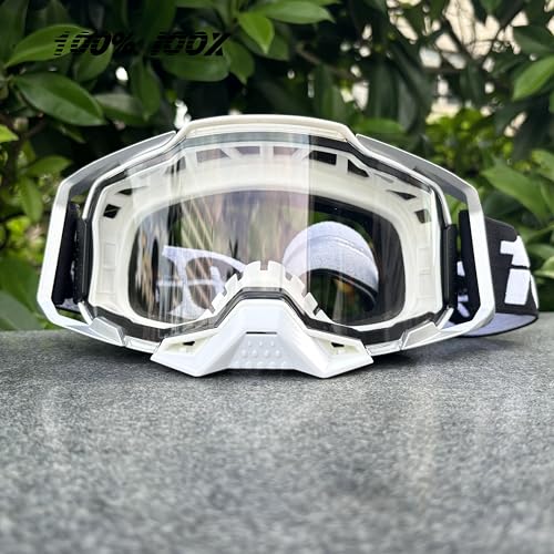 ZHAOSHIXU Motorradbrille Motocross-Brille, Motorrad-Sonnenbrille, Mann-Maske, winddichter Schutz, Skifahren, Radfahren, Rennen, Offroad-Brille(IOOXG11) von ZHAOSHIXU