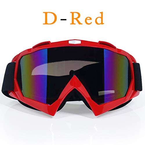 ZHAOSHIXU Motorradbrille Motocross Helm Brille Moto Cross Dirtbike Motorrad Helme Brille Skifahren Skating Brillen(6) von ZHAOSHIXU