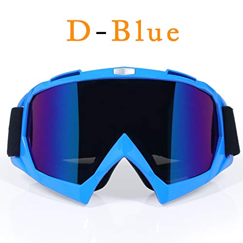 ZHAOSHIXU Motorradbrille Motorrad-Schutzausrüstung, flexibler Crosshelm, Gesichtsmaske, Motocross-Schutzbrille, Dirtbike-Brille(10) von ZHAOSHIXU