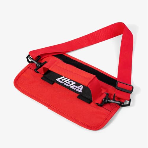 Golf-Tragebags Golfschläger-Tragetasche, tragbar, einfache Schlägertasche, Verstellbarer Schultergurt, leichte Golf-Trainingstasche(Color:Red) von ZHAOYUQI