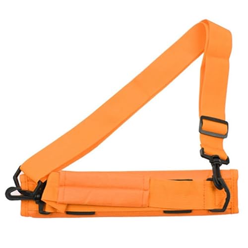 Golf-Tragebags Mini-Golfschläger-Tragetasche aus leichtem Nylon for Tragen von Driving Range-Reisetaschen, Golf-Trainingskoffer mit verstellbaren Schultergurten(Color:Orange) von ZHAOYUQI
