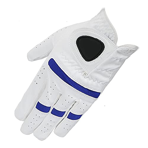 ZHAOYUQI Golfhandschuhe Golfhandschuhe Männer linken weiche superfaser Tuch atmungsaktive Handschuhe Golf Outdoor zubehör Golfhandschuhe Damen(Größe:23) von ZHAOYUQI