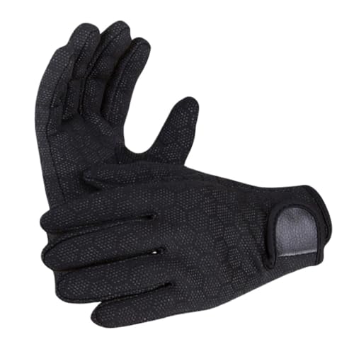 ZHAOYUQI Tauchhandschuhe 1,5-mm-Handschuhe for Taucher-Neoprenanzüge for Männer, Frauen, Kinder – warm und langlebig – Schwarz Neoprenhandschuhe(XL) von ZHAOYUQI