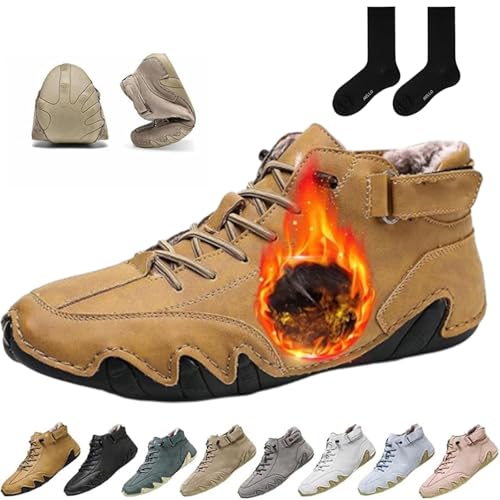 Vogany Orthopädische Schuhe für Damen und Herren, Vogany Schuhe, Vogldeck, wasserdicht und atmungsaktiv, orthopädische Schuhe, Winter, Outdoor, Wandern, Sneaker, braun, 44 EU Vogany Orthopädische Schuhe für Damen und Herren, Vogany Schuhe, Vogldeck, wasserdicht und atmungsaktiv, orthopädische Schuhe, Winter, Outdoor, Wandern, Sneaker, braun, 44 EU von ZHCBAUA
