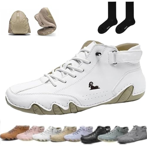 ZHCBAUA Vogany Orthopädische Sneaker für Damen, Vogldeck, wasserdicht und atmungsaktiv, orthopädische Schuhe, Uni, Outdoor, lässig, orthopädische Sneaker, Weiß, Größe 42 EU ZHCBAUA Vogany Orthopädische Sneaker für Damen, Vogldeck, wasserdicht und atmungsaktiv, orthopädische Schuhe, Uni, Outdoor, lässig, orthopädische Sneaker, Weiß, Größe 42 EU von ZHCBAUA