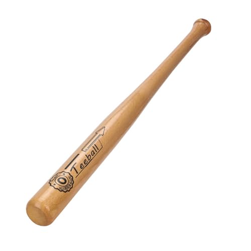 ZHENZQ Baseballschläger aus Holz mit komfortablem Griff, Softbälle, Profi-Schläger für Outdoor-Sport, Fitnessgeräte, 54 cm großer Kinder-Softballschläger aus Massivholz ZHENZQ Baseballschläger aus Holz mit komfortablem Griff, Softbälle, Profi-Schläger für Outdoor-Sport, Fitnessgeräte, 54 cm großer Kinder-Softballschläger aus Massivholz von ZHENZQ