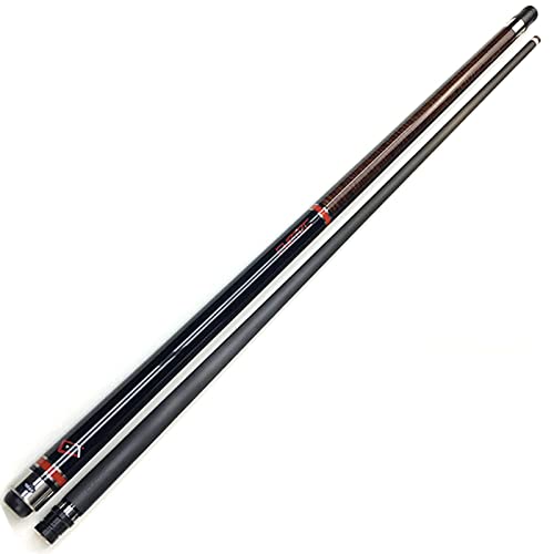 Pool-Queue für Erwachsene 57-Zoll 19 Oz 1/2 Split Billard Queue Sticks 10,5 mm Spitze, GS24831(Color:A,Size:10.5mm Tip) von ZHEYANG