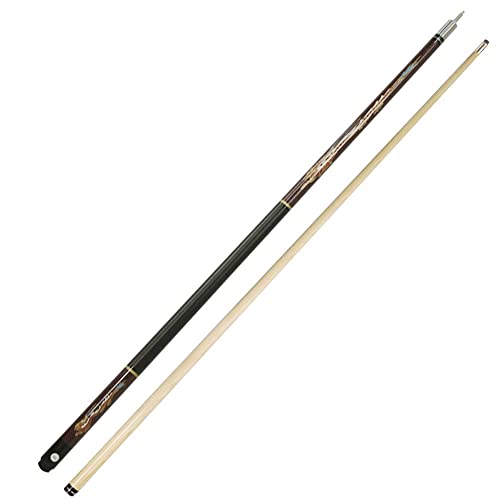 Pool-Queue für Erwachsene 57 Zoll 19 Unzen Ahorn-Billard-Pool-Queue-Sticks, 1/2 Gelenk, geeignet für Männer/Frauen GS24914(Color:b,Size:9.8mm) von ZHEYANG